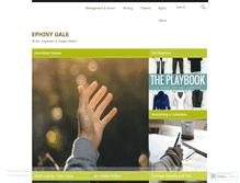 Tablet Screenshot of ephinygale.com